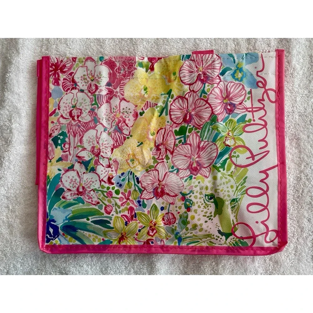 Huge Lot‎ 8 Lilly Pulitzer Rare SHOPPING Reusable GIFT BAG PINK Medium Large Box